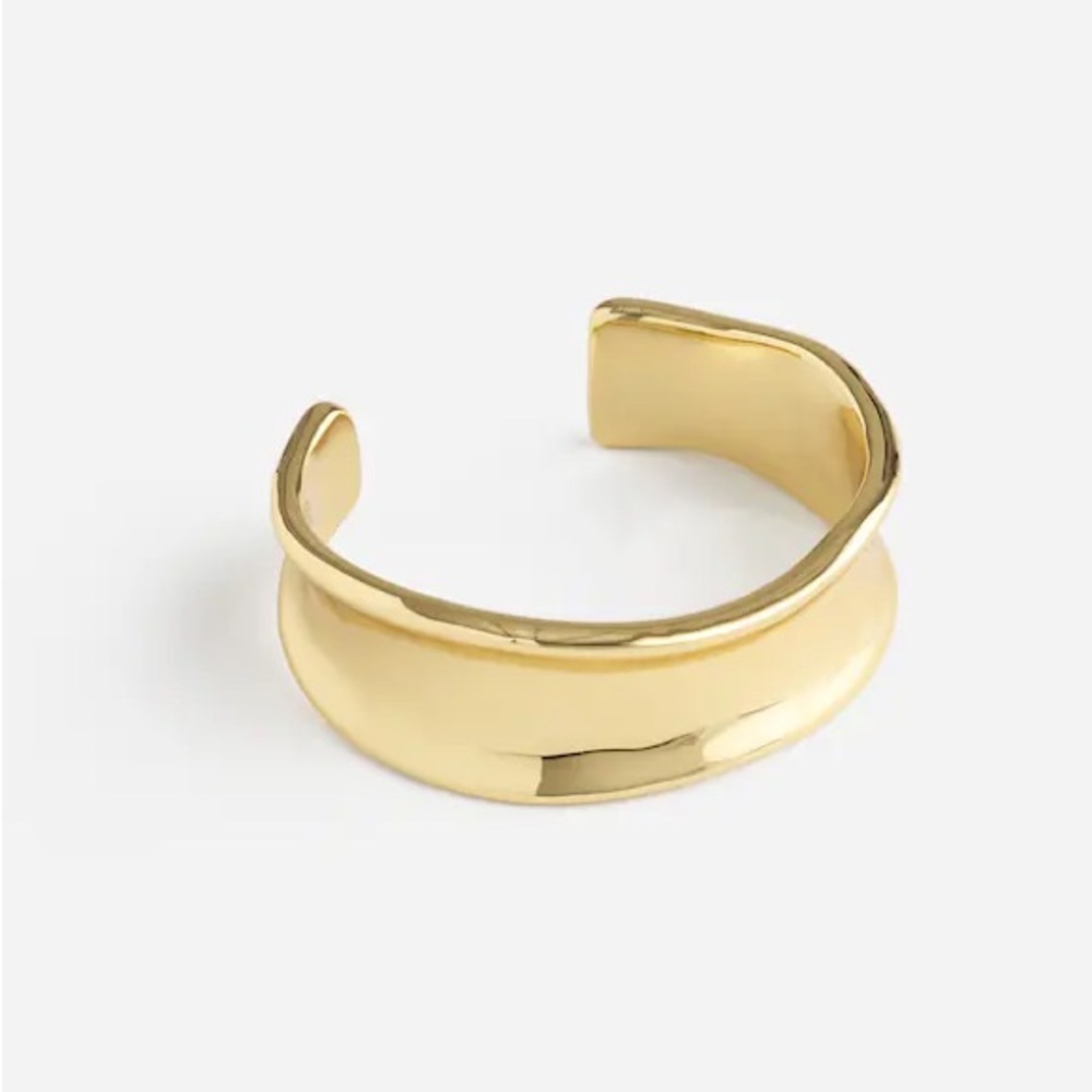 Madewell Gold Cuff Bracelet - Picture 2 of 6
